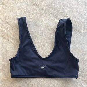 Navy Sports Bra